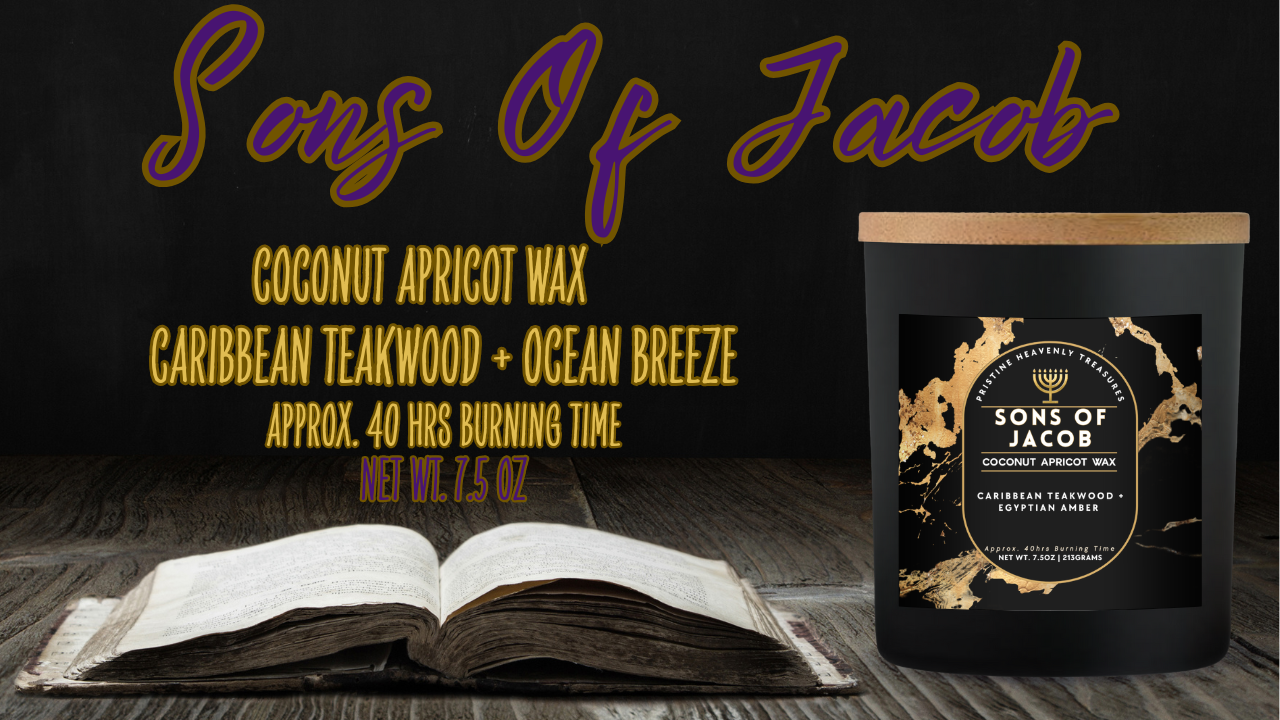 Sons Of Jacob 10 oz. Candle