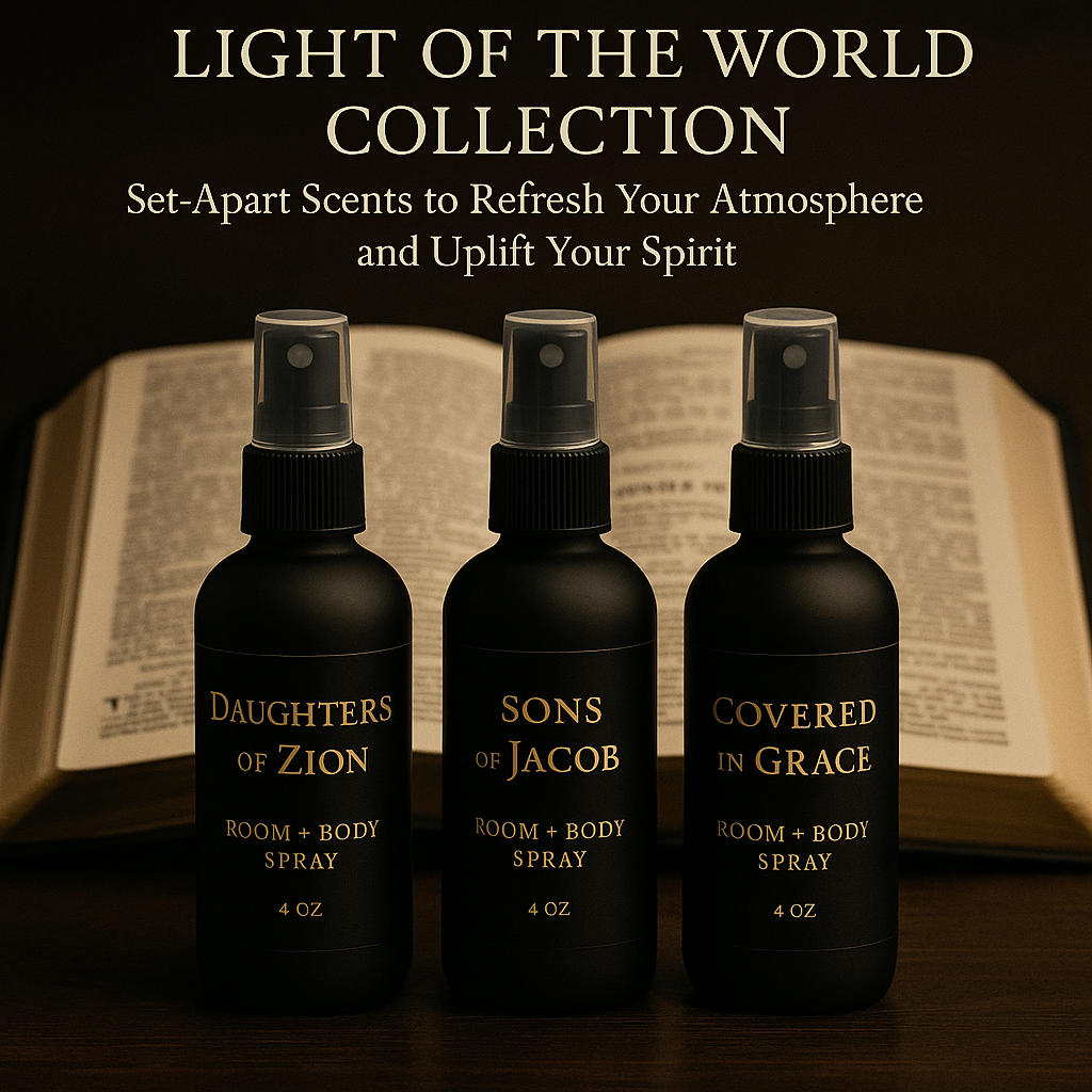 Light Of The World Room + Body Sprays