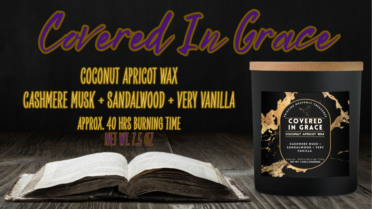 Covered In Grace 10 oz. Candle