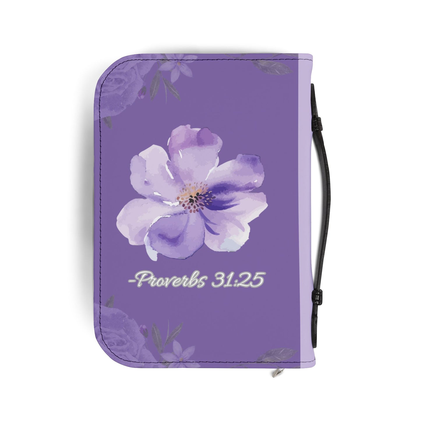 Strength & Dignity Bible Cover – Lilac Purple (Proverbs 31:25)