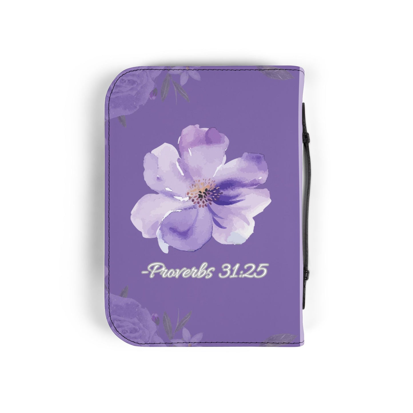 Strength & Dignity Bible Cover – Lilac Purple (Proverbs 31:25)